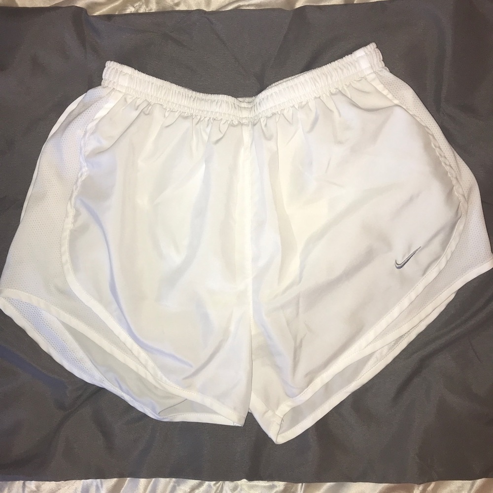 White Nike Shorts